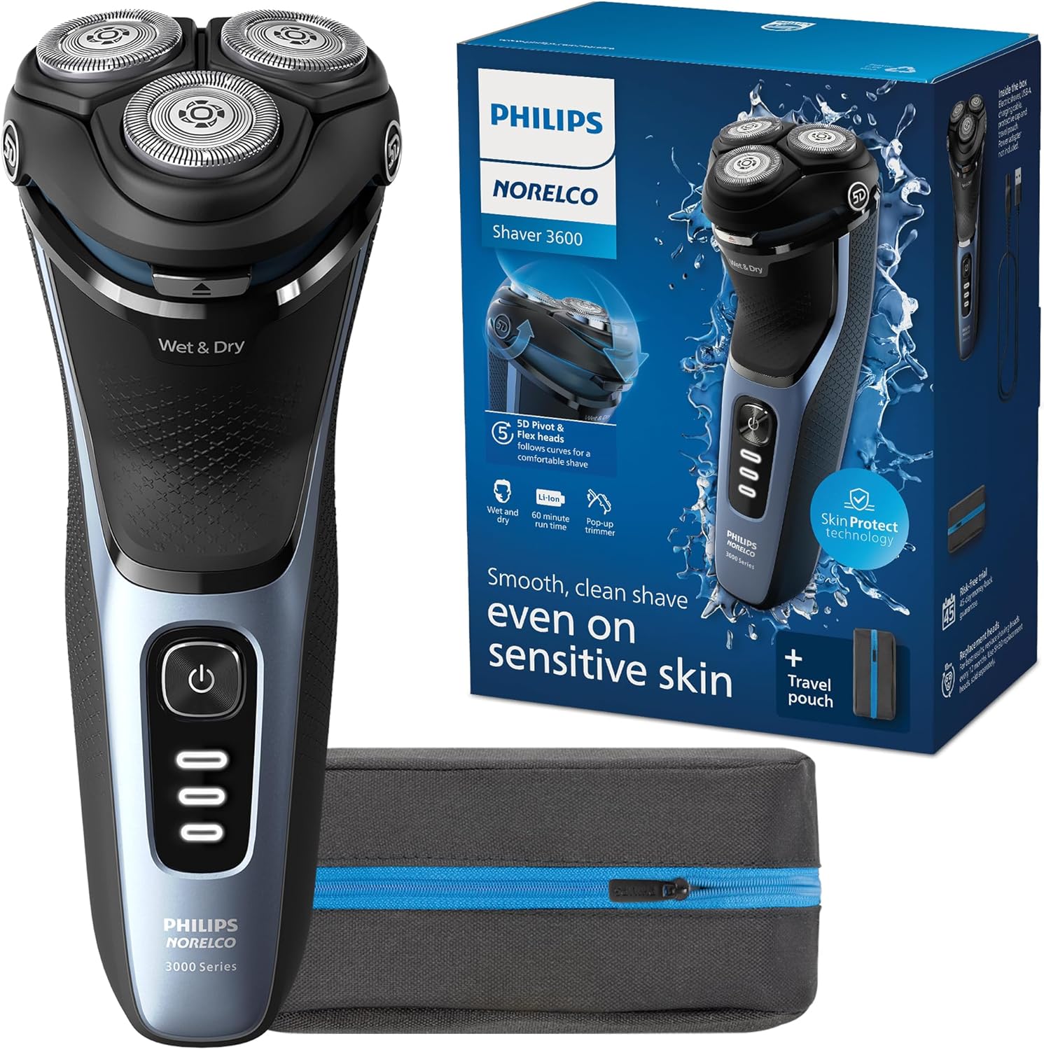Philips Norelco 3500 electric shaver