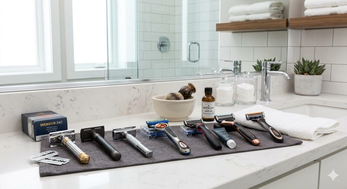 Sleek Guide Razor The Complete Guide to Choosing the Perfect Razor (2026) | GroominHuman
